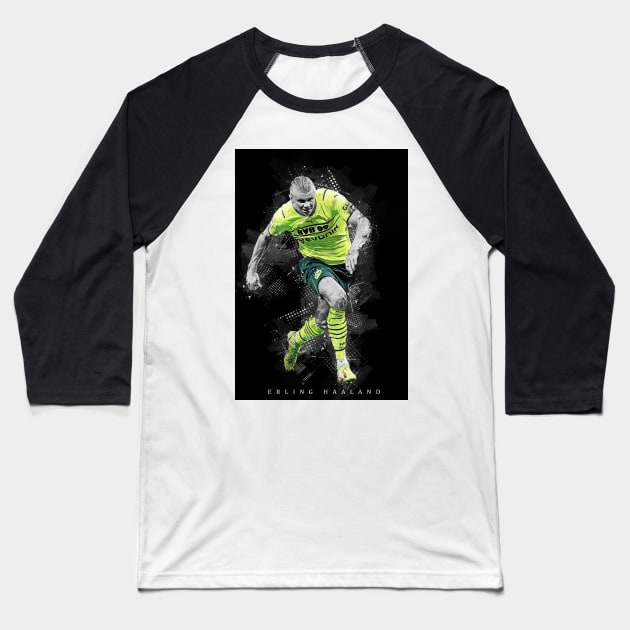 Haaland football Baseball T-Shirt by San Creative